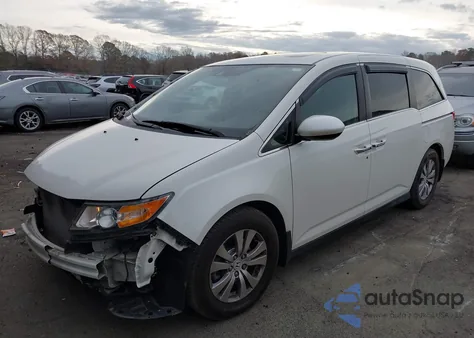 2016 Honda Odyssey Ex-L from USA, damaged, VIN 5FNRL5H63GB064629